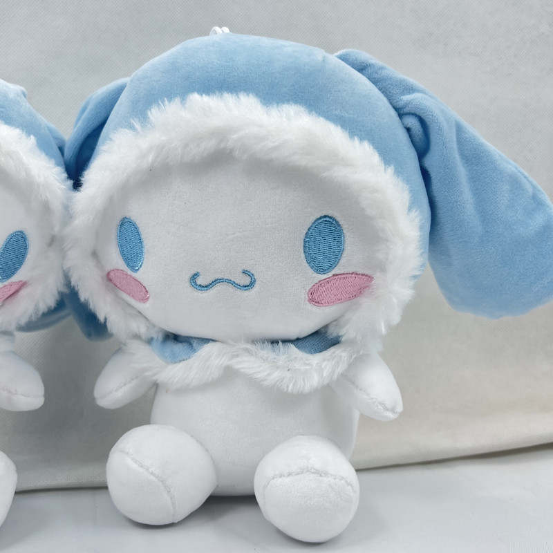 Cinnamoroll Plushie, Cute Cinnamoroll Nightcap Plush Toy 9.8in(25 ...