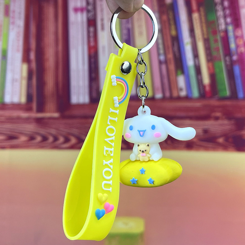 [Aquarius] Cinnamoroll Horoscope Zodiac Plush Keychain main image 1