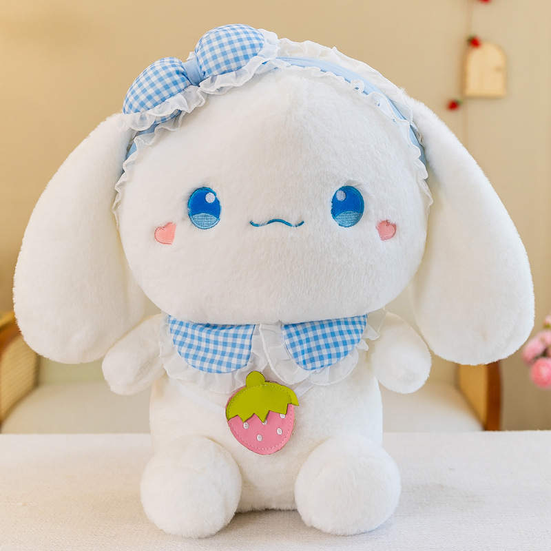 Japan Sanrio Fluffy Plush Toy - Cinnamoroll / Marine