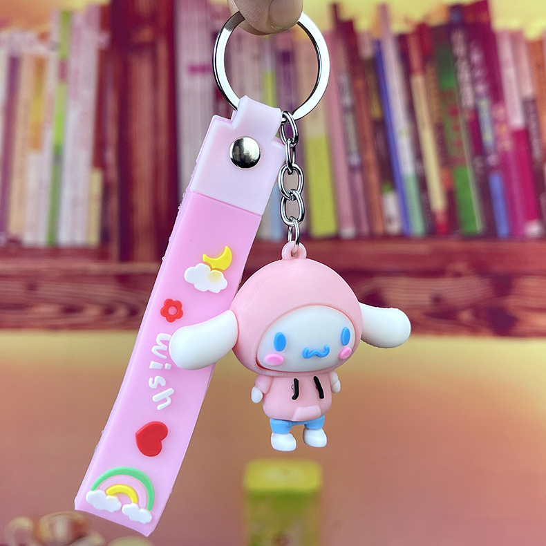 [Scorpio] Cinnamoroll Horoscope Zodiac Plush Keychain main image 0