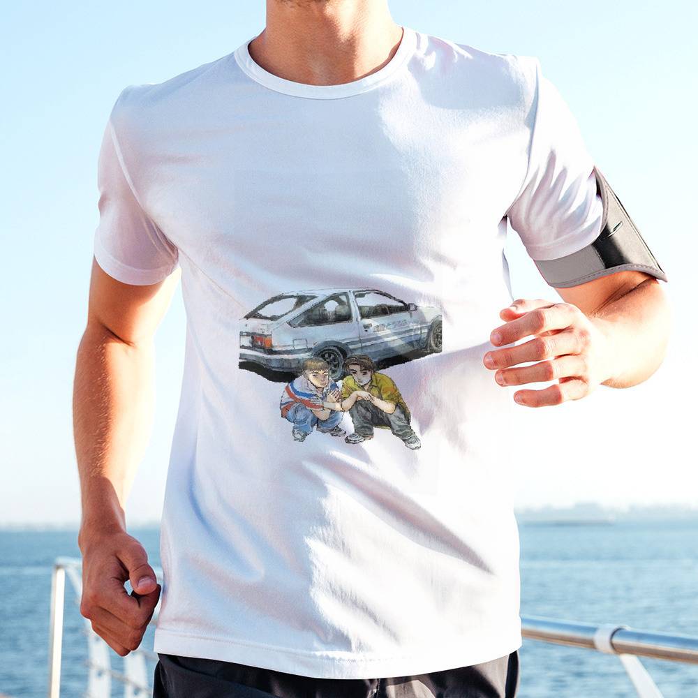 Initial D Trueno AE86 T-Shirt custom t shirt Aesthetic clothing