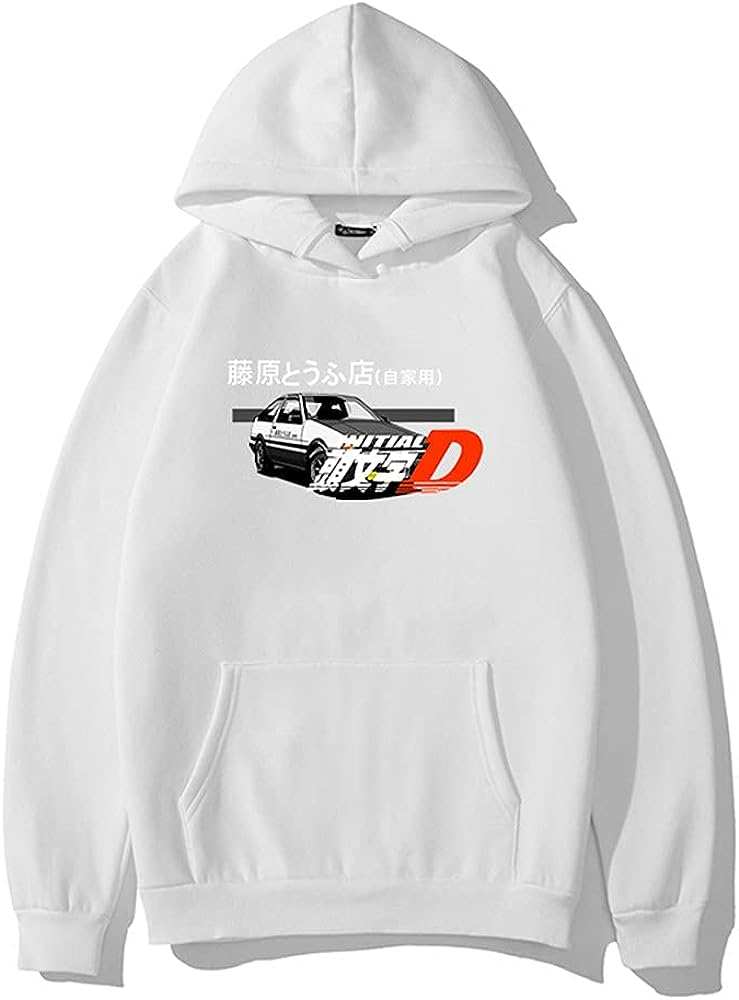 2023 New Initial D Hoodie Akina Downhil Hoodies Anime AE86 Men Women  Sweatshirt Men Hip Hop