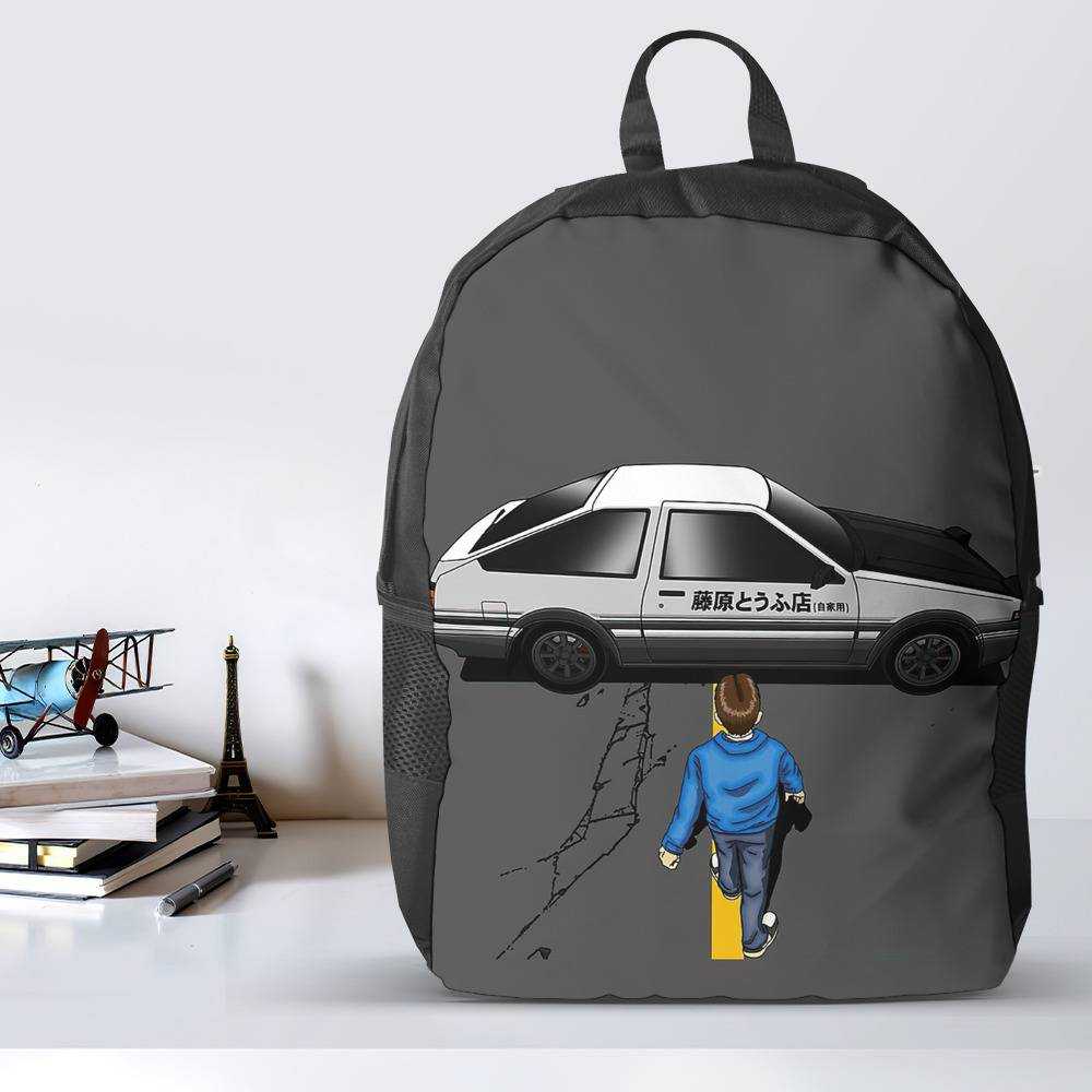 Initial D Backpack Classic Celebrity Backpack initialdmerch