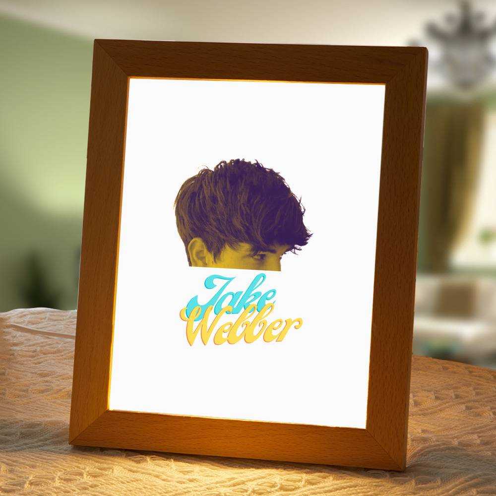 Jake Webber Lamp Classic Night Light Jake Webber Essential by Jake Webber Lamp with Wooden Frame