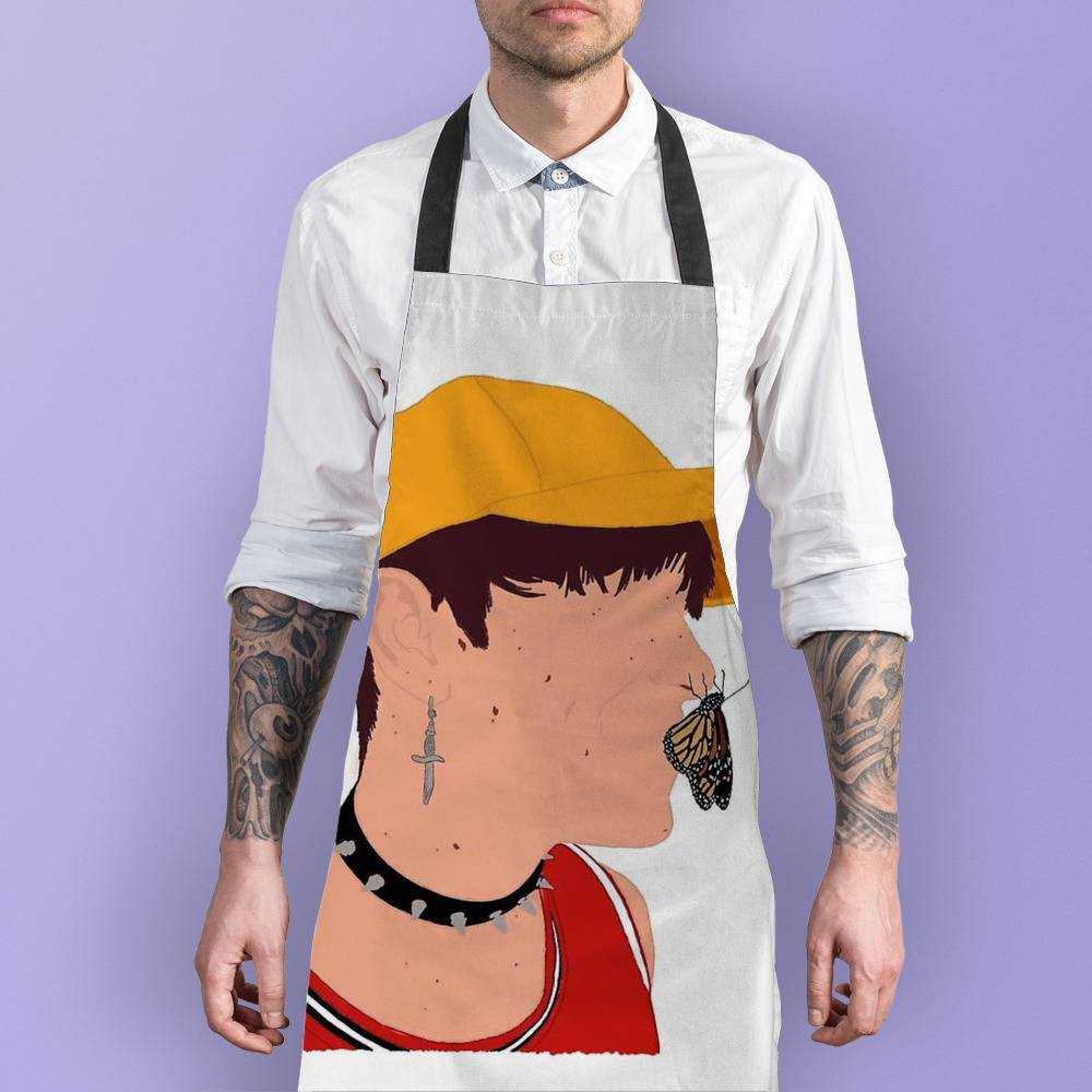 Jake Webber Apron Jake Webber & Butterfly Apron