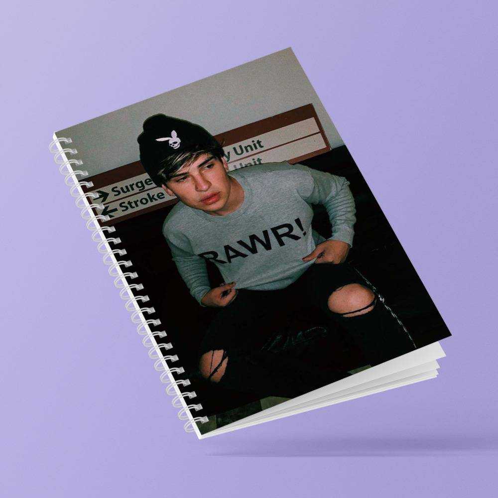 Jake Webber Spiral Bound Notebook Journal Diary Cool Jake Webber Notebook