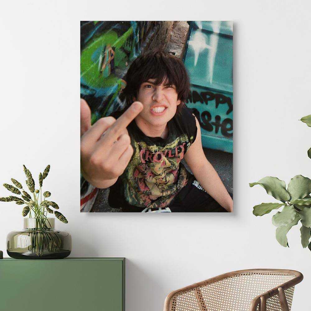 Jake Webber Canvas Jake Webber Flipping the Bird Canvas