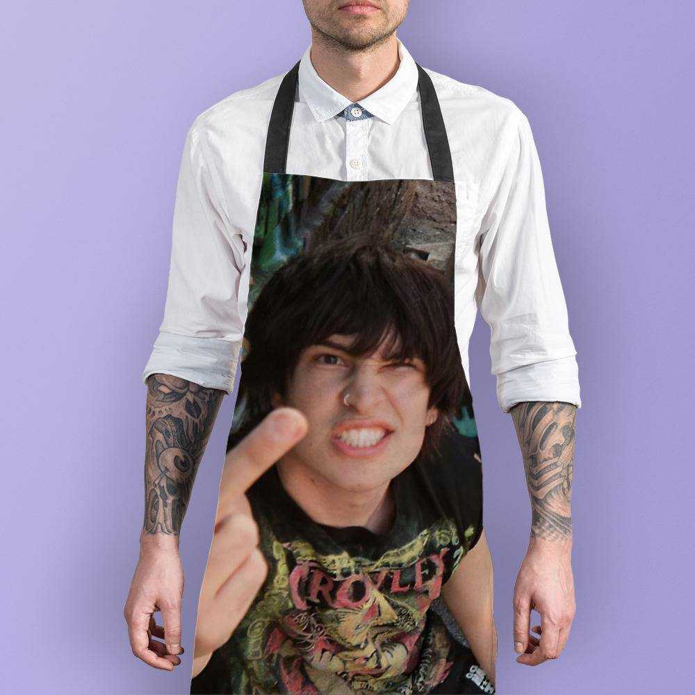 Jake Webber Apron Jake Webber Flipping the Bird Apron