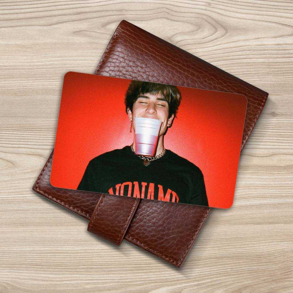 Jake Webber Wallet Card Smiling Jake Webber Wallet Insert Card