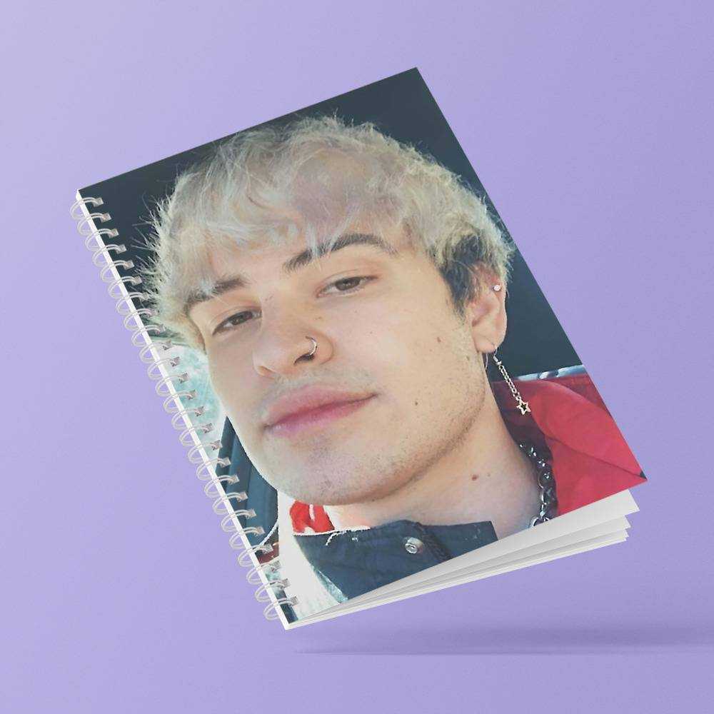 Jake Webber Spiral Bound Notebook Journal Diary Jake Webber Photo Notebook