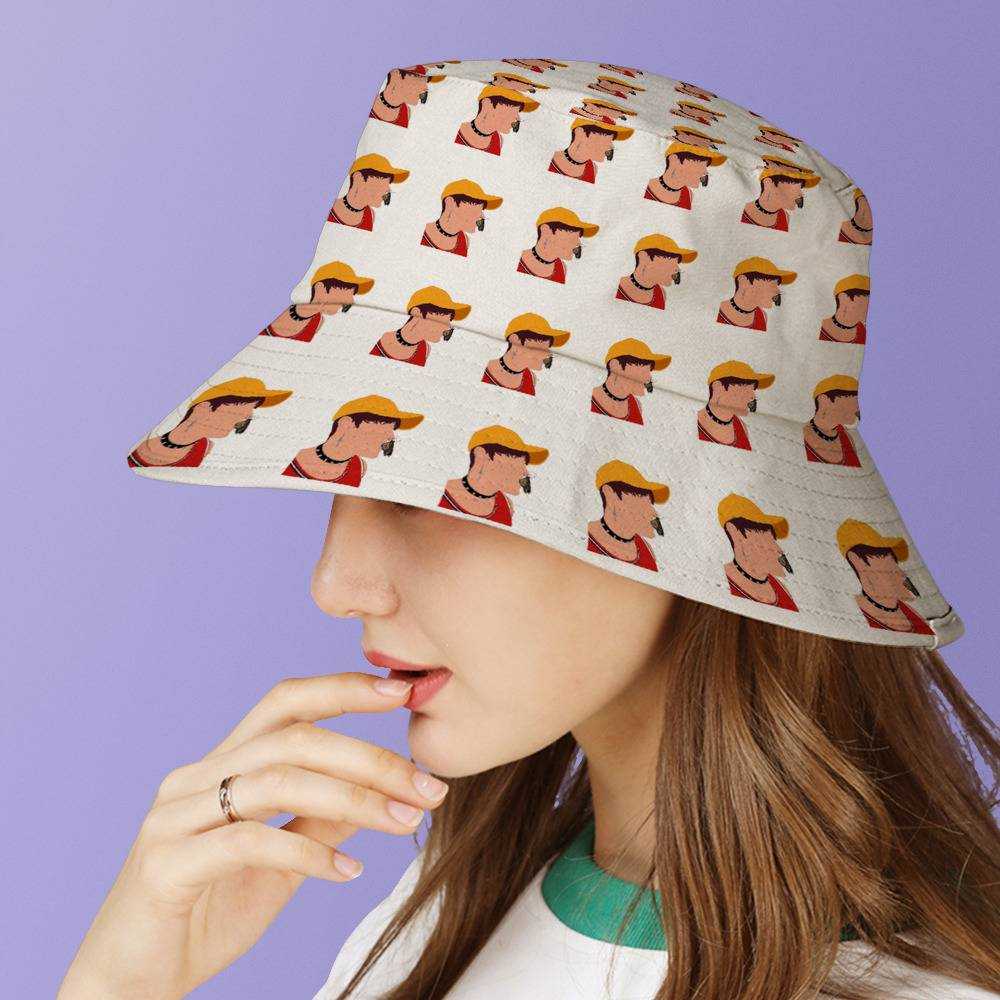 Jake Webber Fisherman Hat Unisex Fashion Jake Webber & Butterfly Bucket Hat