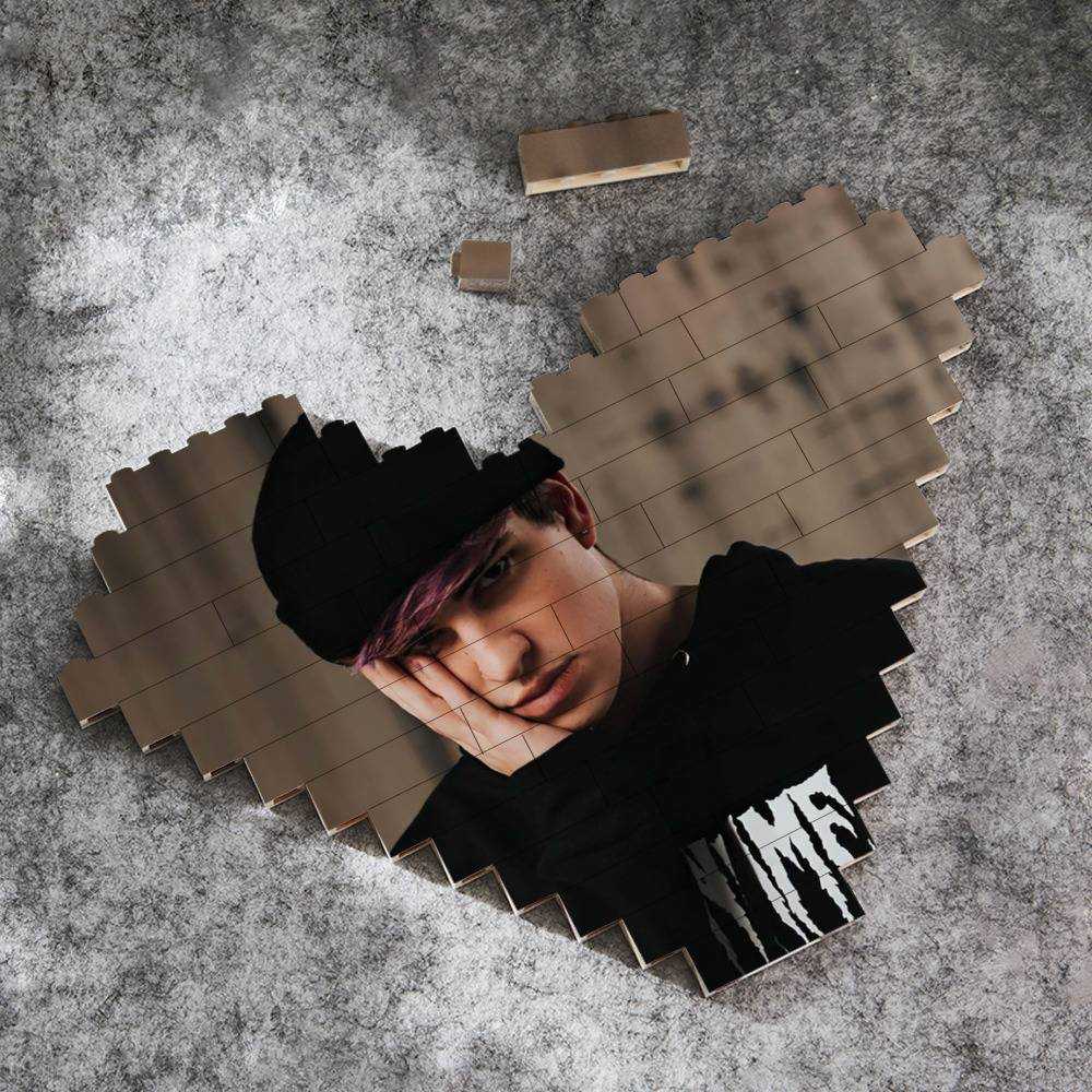 Jake Webber Heart Shape Building Blocks YouTuber Essential Building Blocks