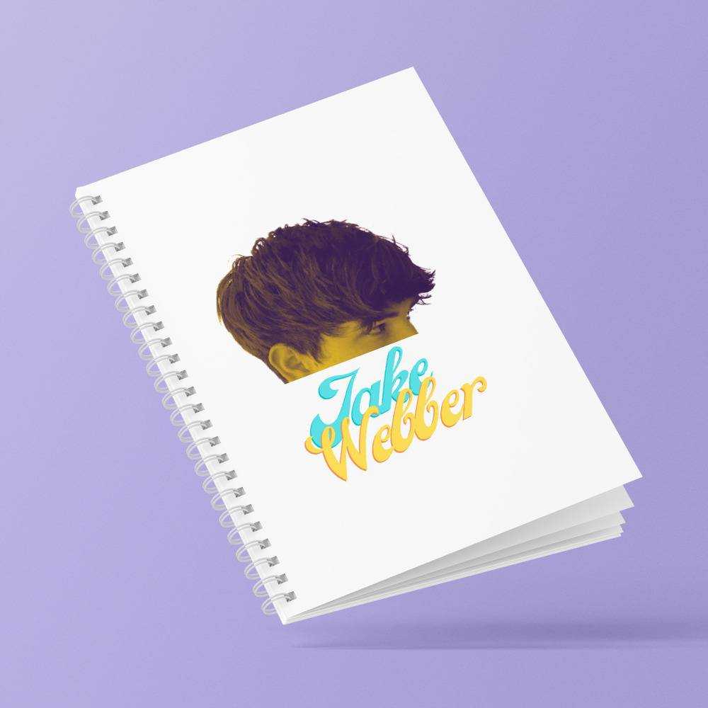 Jake Webber Spiral Bound Notebook Journal Diary Jake Webber Essential Notebook