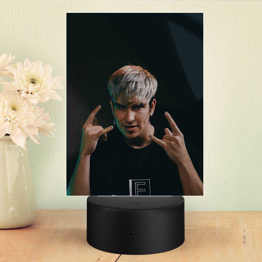 Jake Webber Lamp YouTuber Photo by Jake Webber Lamp with Plastic Base