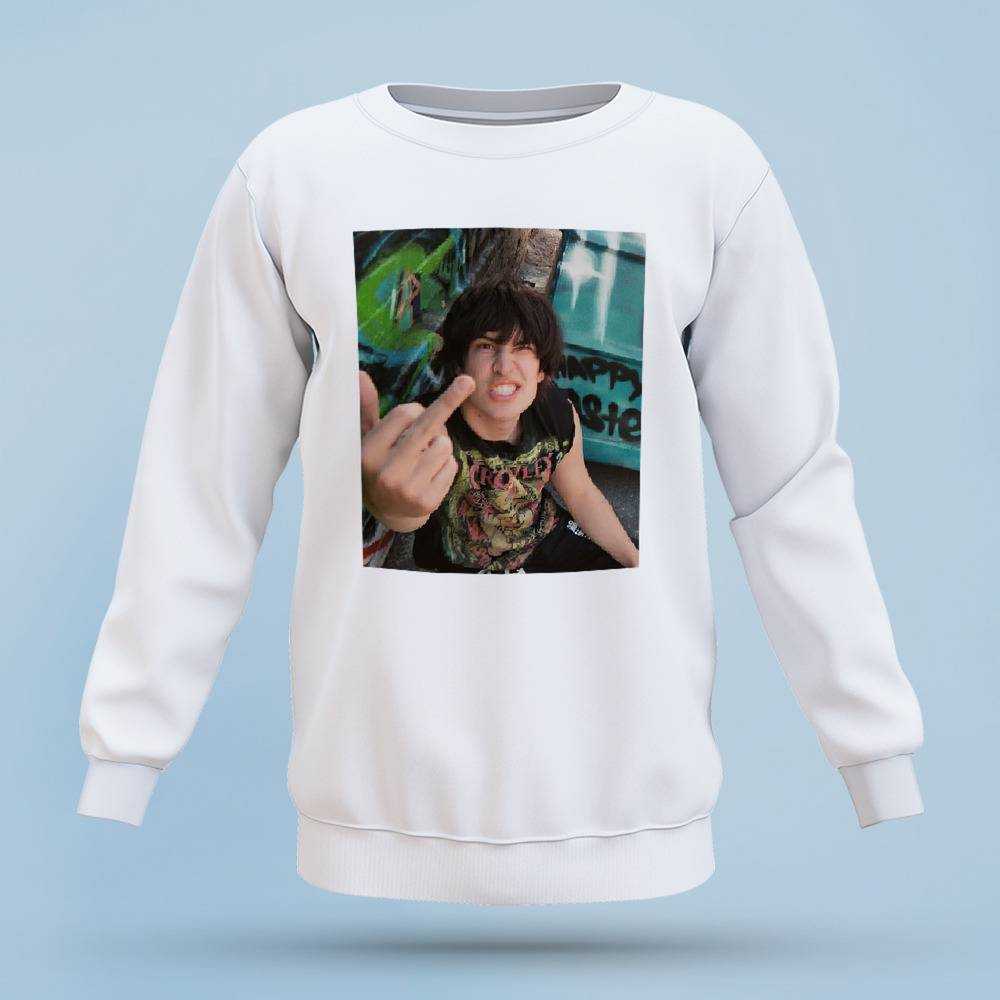 Jake Webber Sweatshirt Classic Sweatshirt Jake Webber Flipping the Bird Sweatshirt