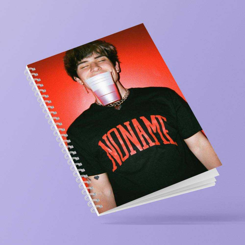 Jake Webber Spiral Bound Notebook Journal Diary Smiling Jake Webber Notebook