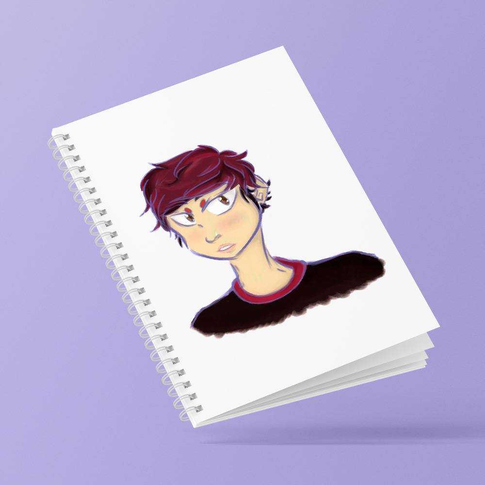 Jake Webber Spiral Bound Notebook Journal Diary Jake Webber Art Notebook