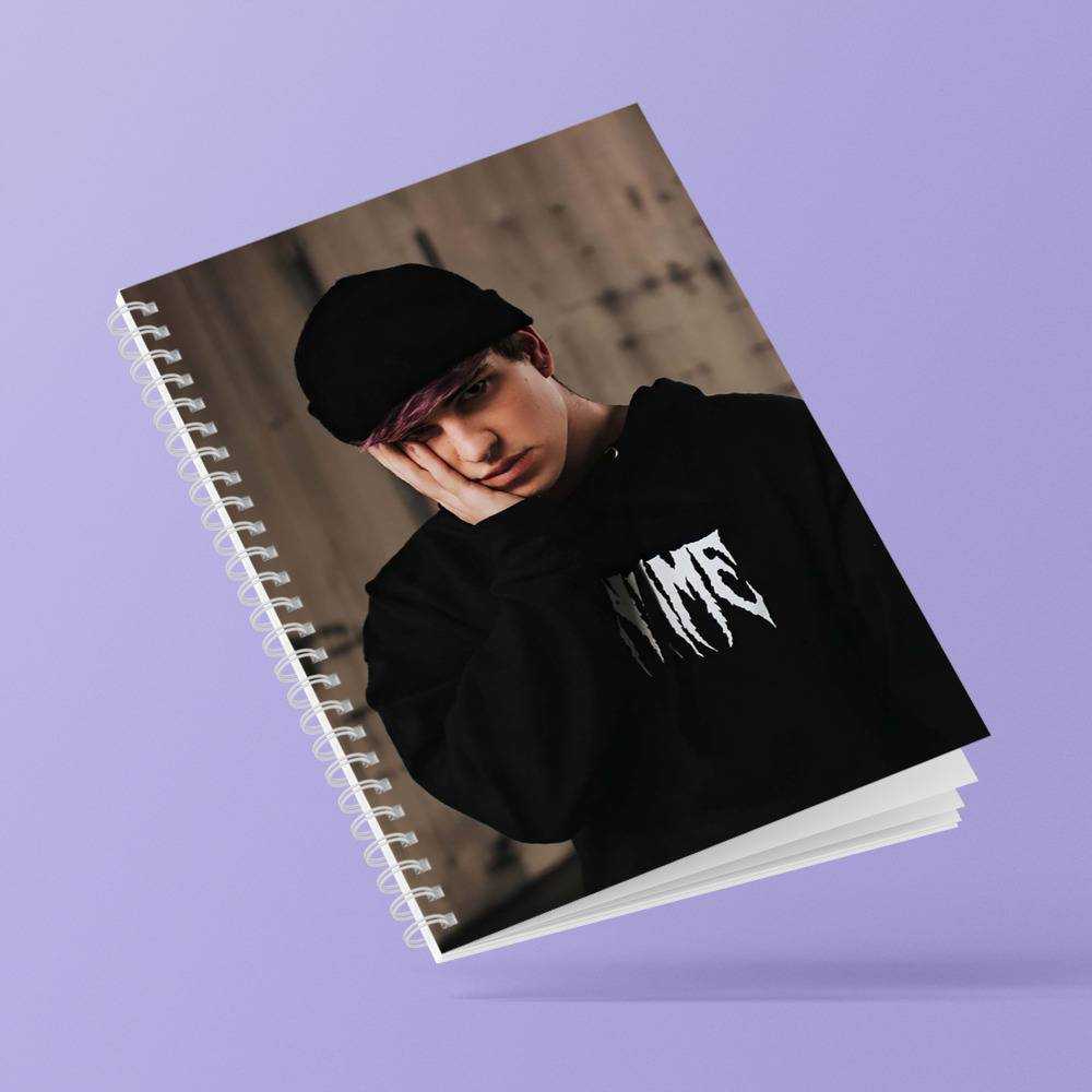 Jake Webber Spiral Bound Notebook Journal Diary YouTuber Essential Notebook