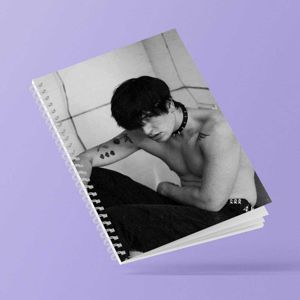 Jake Webber Spiral Bound Notebook Journal Diary Cool YouTuber Notebook