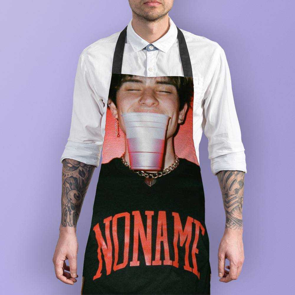Jake Webber Apron Smiling Jake Webber Apron