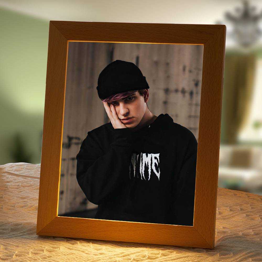 Jake Webber Lamp Classic Night Light YouTuber Essential by Jake Webber Lamp with Wooden Frame