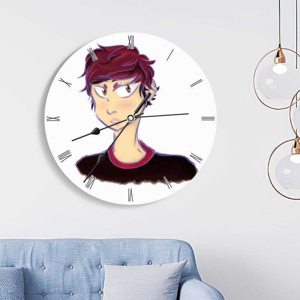 Jake Webber Round Wall Clock Home Decor Wall Clock Gifts for Jake Webber Fans Jake Webber Art Wall Clock