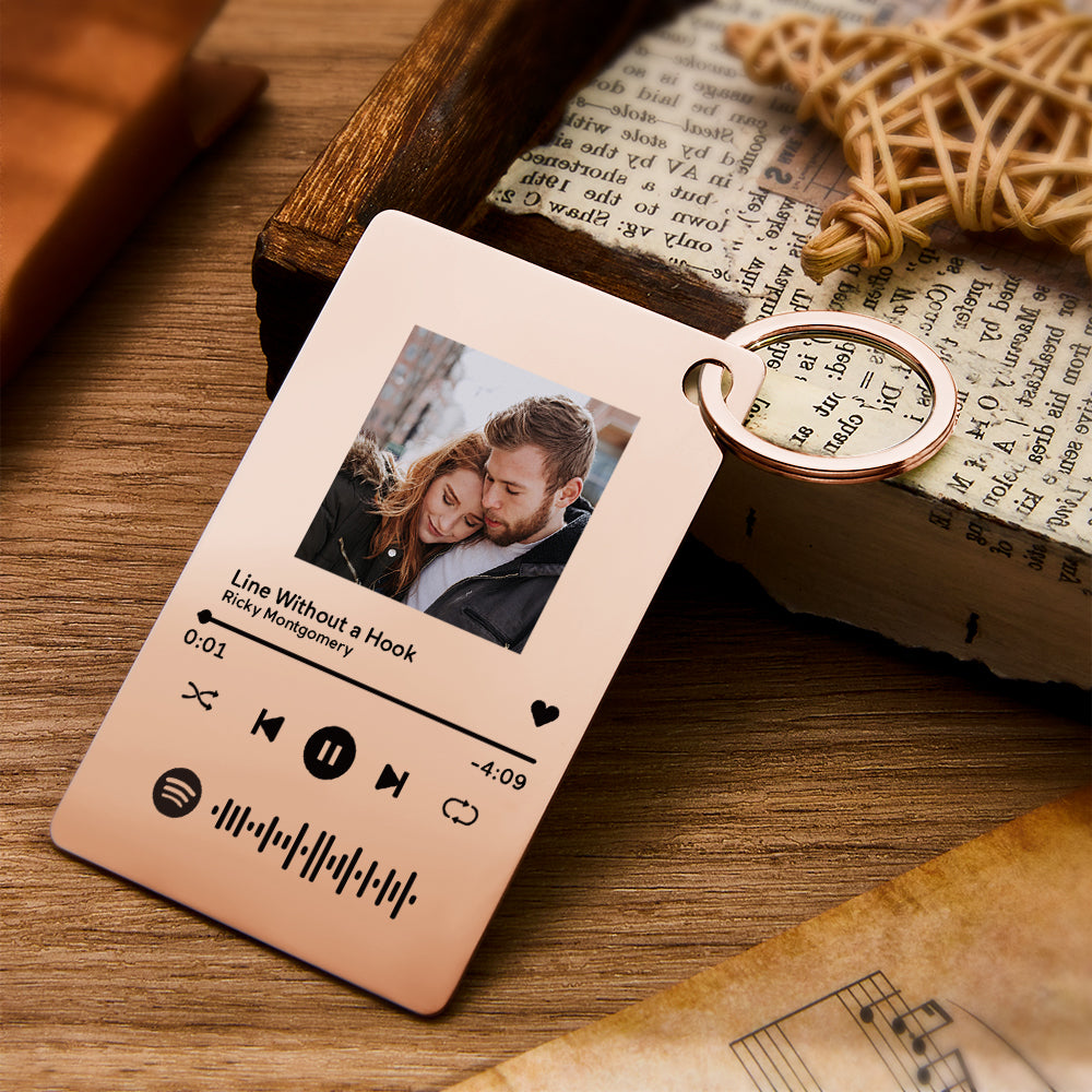 Custom Photo Scannable Spotify Code Music Plaque Valentine's Day Gifts ...