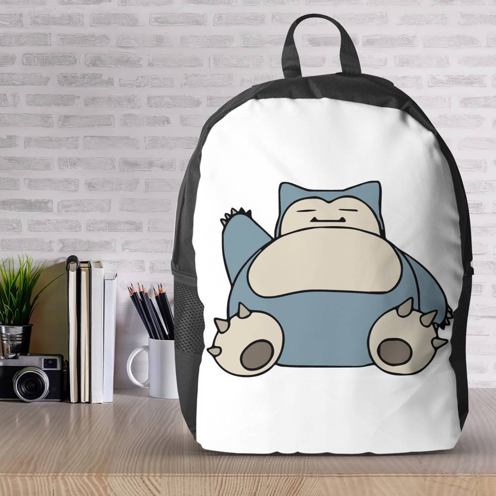 Pokemon Backpack with Lunch Box Snorlax Heat Insulated Lunchbox