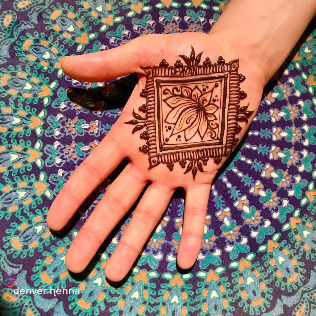 Men Mehndi Design Simple