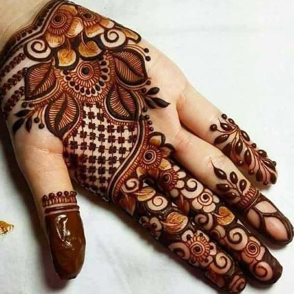 Arabic Mehndi Design, Floral Arabic Mehndi Designs