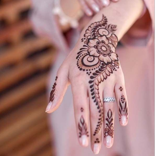 back hand mehndi design, modern back hand mehndi design