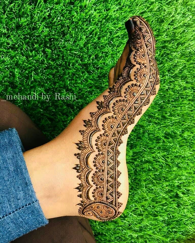 Foot Mehndi Design, Feet Mehndi Design 37