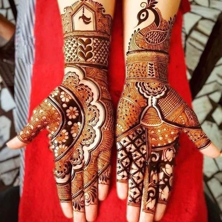 Full Hand Mehndi Design, Stylish Full Hand Mehndi Design 96