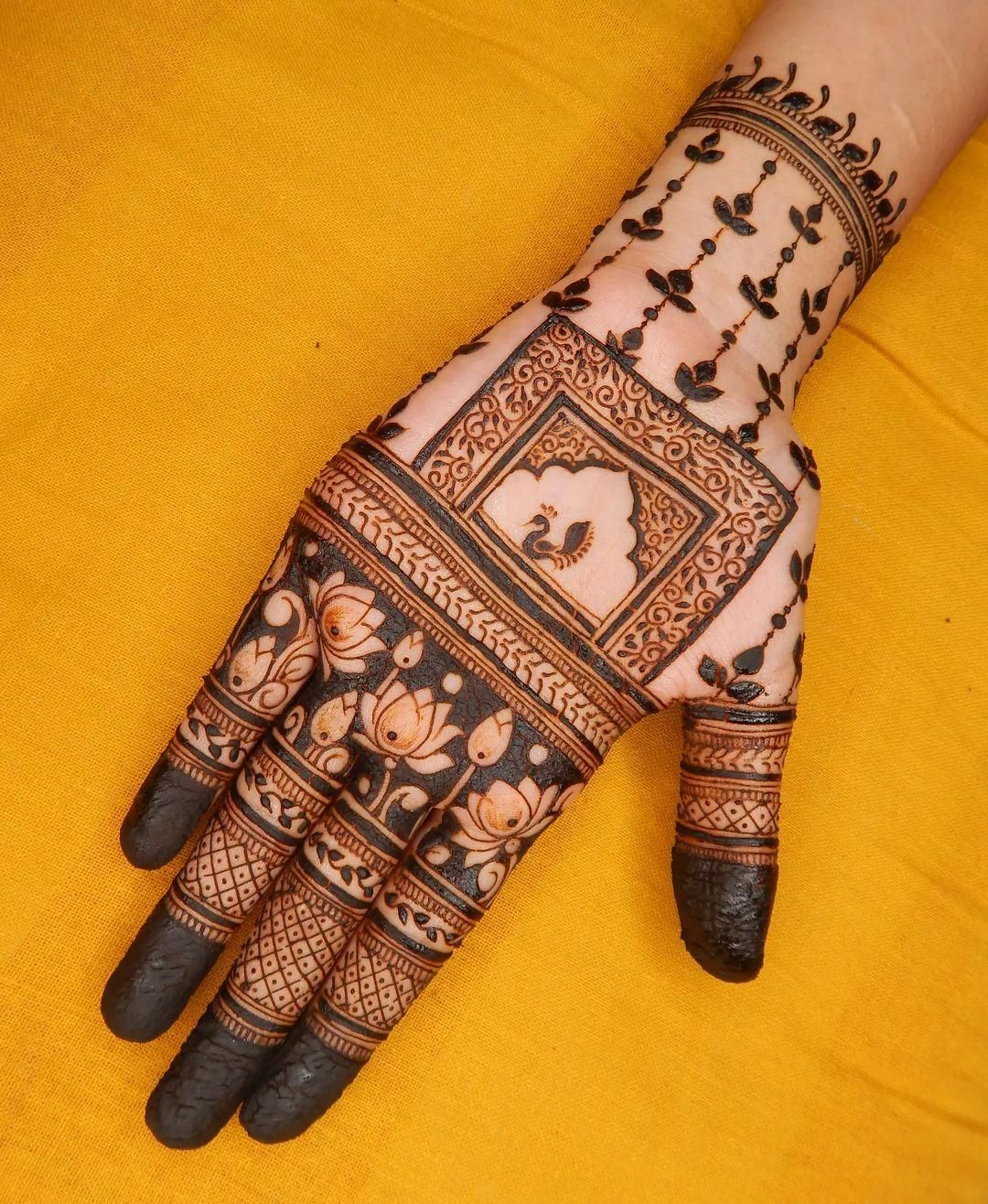 Bridal Mehndi Design, Bridal Simple Mehndi Design 36