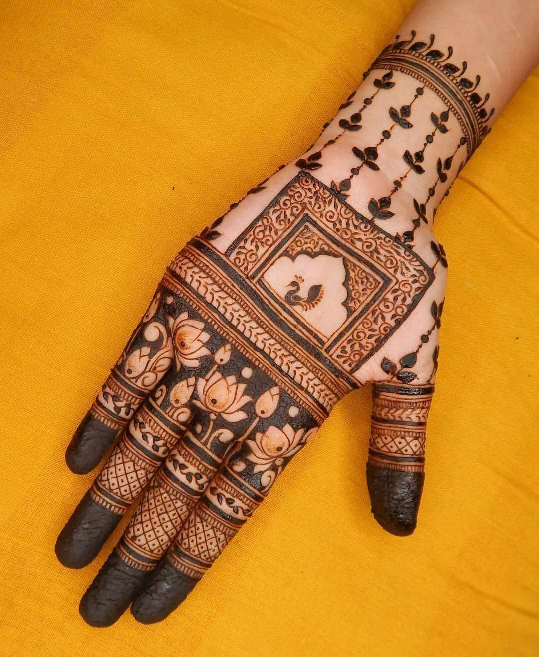 Bridal Mehndi Design, Bridal Simple Mehndi Design 36