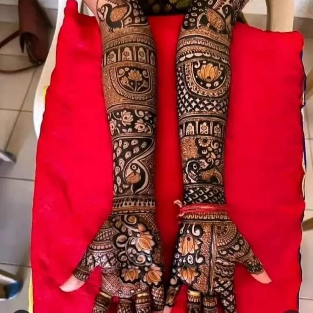 Bridal Mehndi Design, Bridal Simple Mehndi Design 134