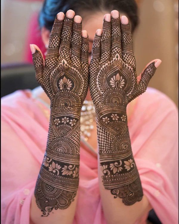 Full Hand Mehndi Design, Stylish Full Hand Mehndi Design 28