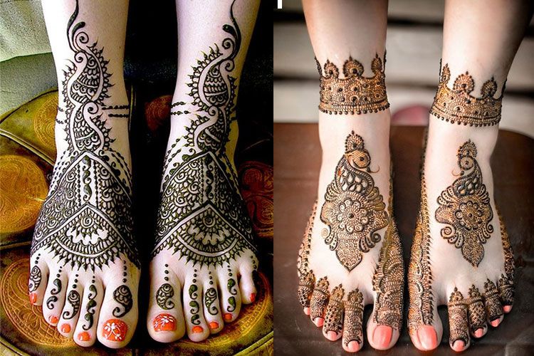 Foot Mehndi Design, Feet Mehndi Design 6