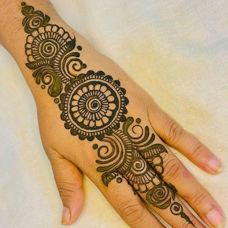Bridal Mehndi Design, Bridal Simple Mehndi Design 11