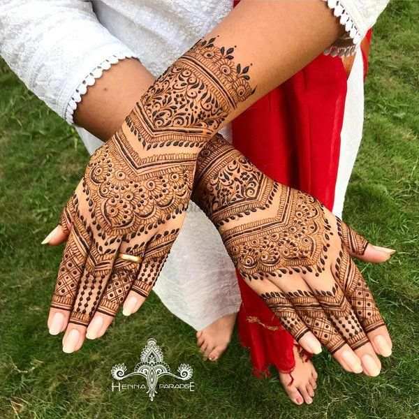 Bridal Mehndi Design, Bridal Simple Mehndi Design 48