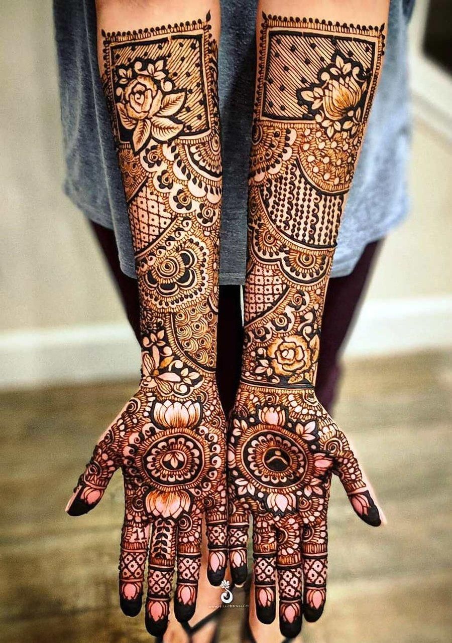 Full Hand Mehndi Design, Stylish Full Hand Mehndi Design 65