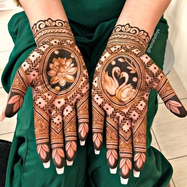Front Hand Simple Mehndi Design, Front Hand Mehndi Design 47