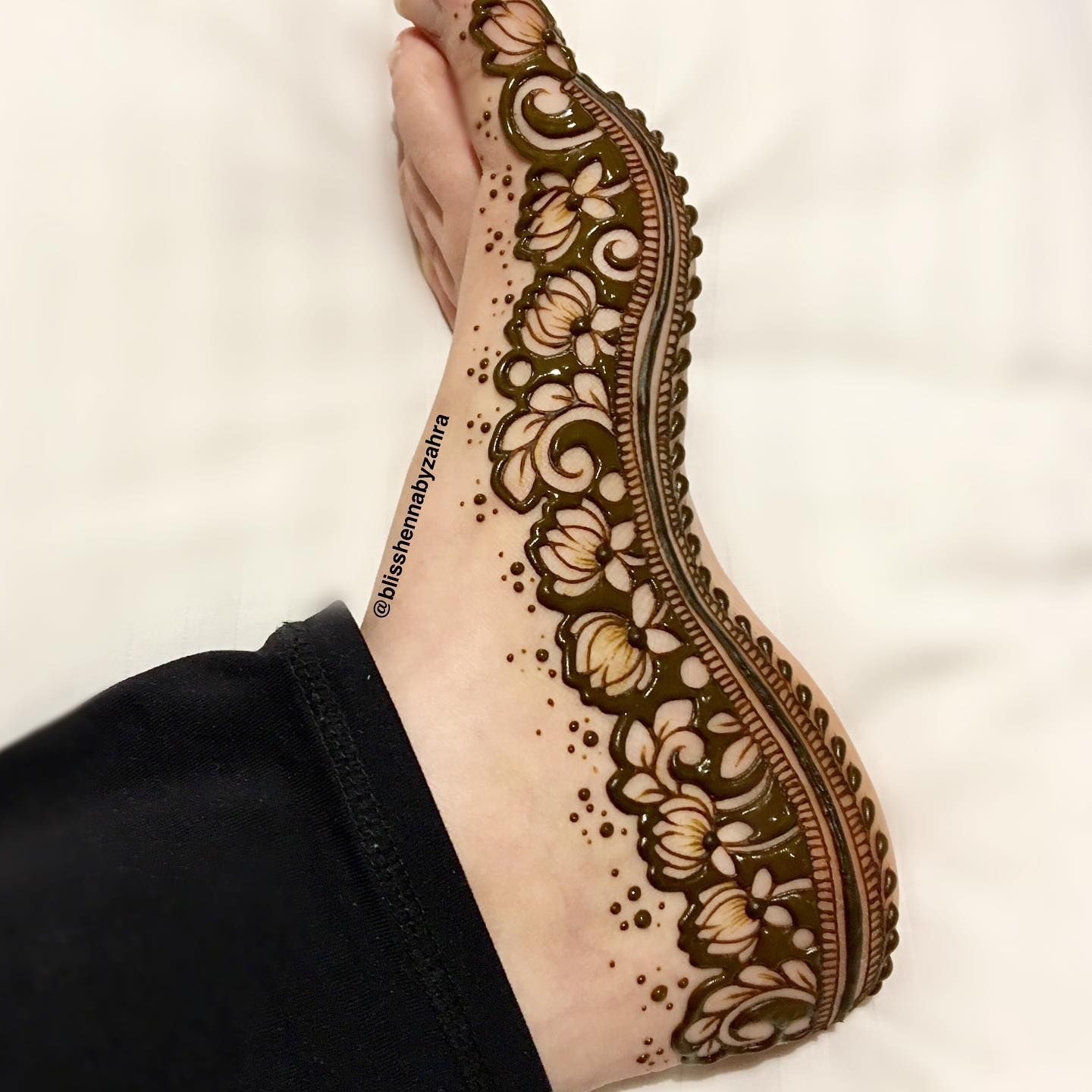 Foot Mehndi Design, Feet Mehndi Design 43