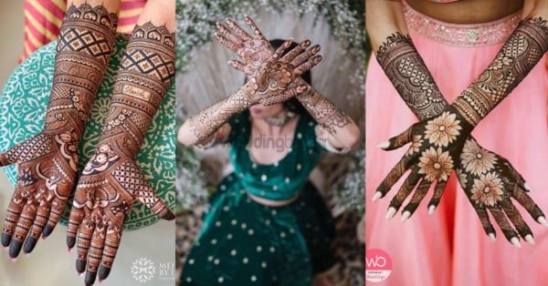 Back Hand Mehndi Design, Stylish Back Hand Mehndi Designs 143