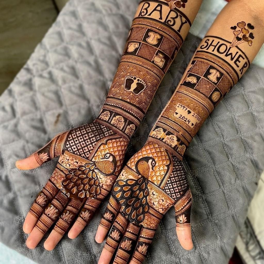 Bridal Mehndi Design, Bridal Simple Mehndi Design 114