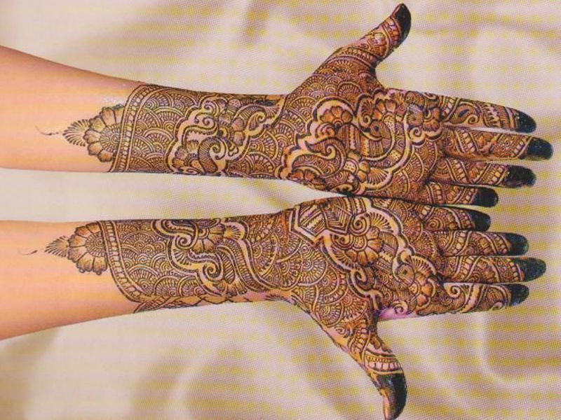 Full Hand Mehndi Design, Stylish Full Hand Mehndi Design 42