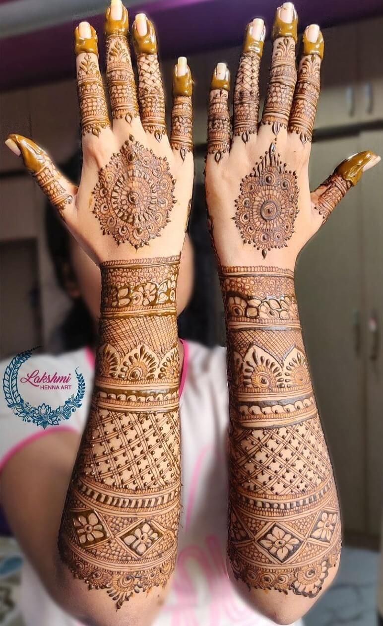 Full Hand Mehndi Design, Stylish Full Hand Mehndi Design 56