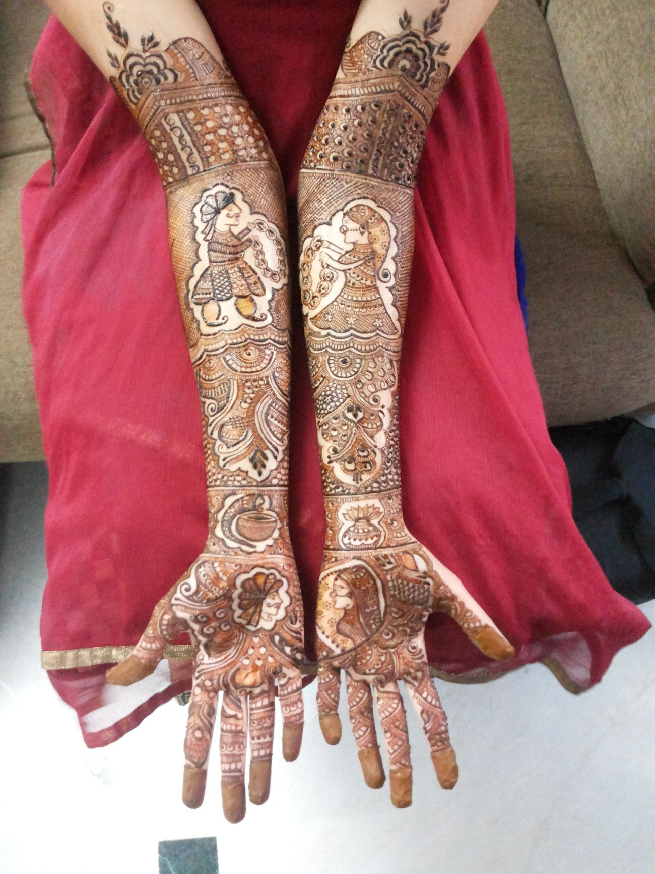 Full Hand Mehndi Design, Stylish Full Hand Mehndi Design 5
