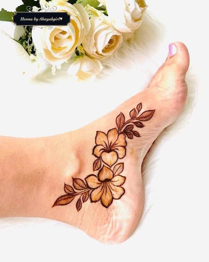 Foot Mehndi Design, Feet Mehndi Design 121