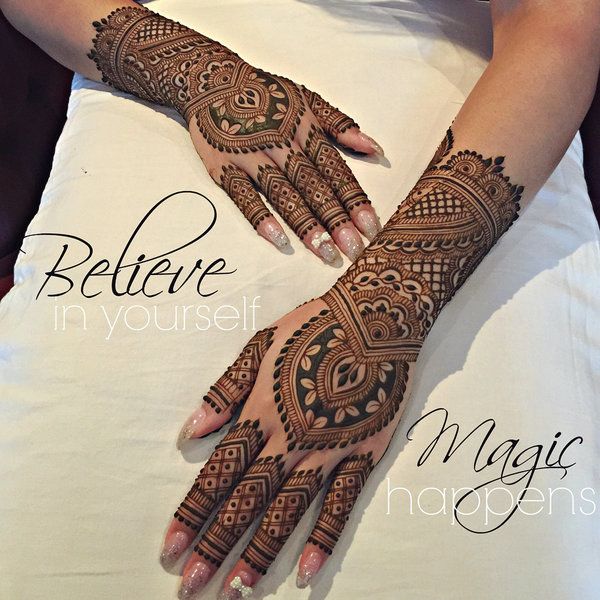 Back Hand Mehndi Design, Stylish Back Hand Mehndi Designs 16